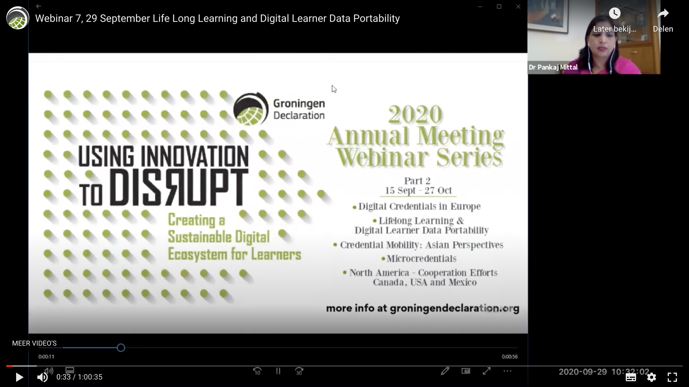 You are currently viewing Webinar 7, Life Long Learning and Digital Learner Data Portability