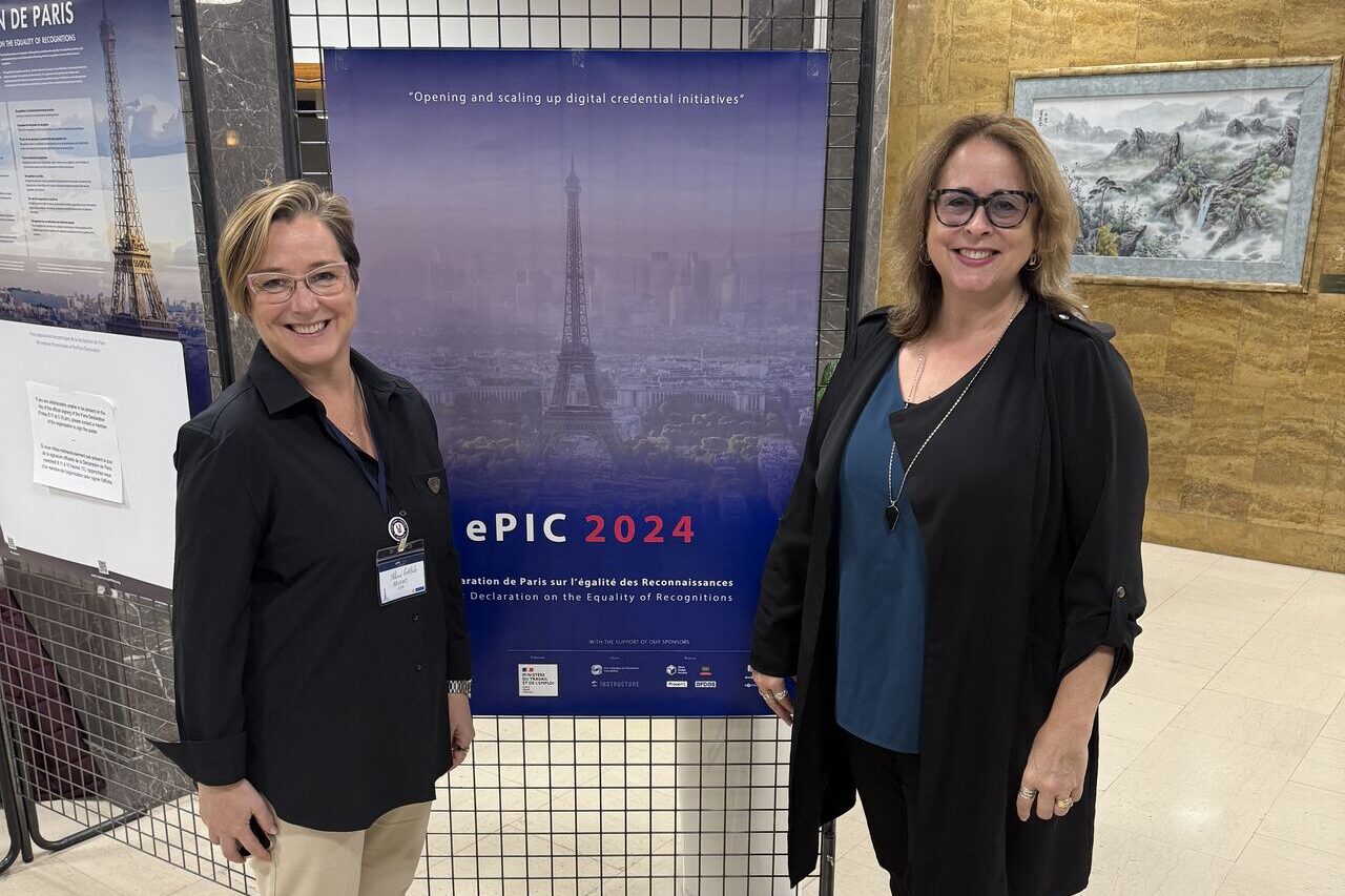 Melanie Gottlieb and Joanne Duklas at EPIC 2024